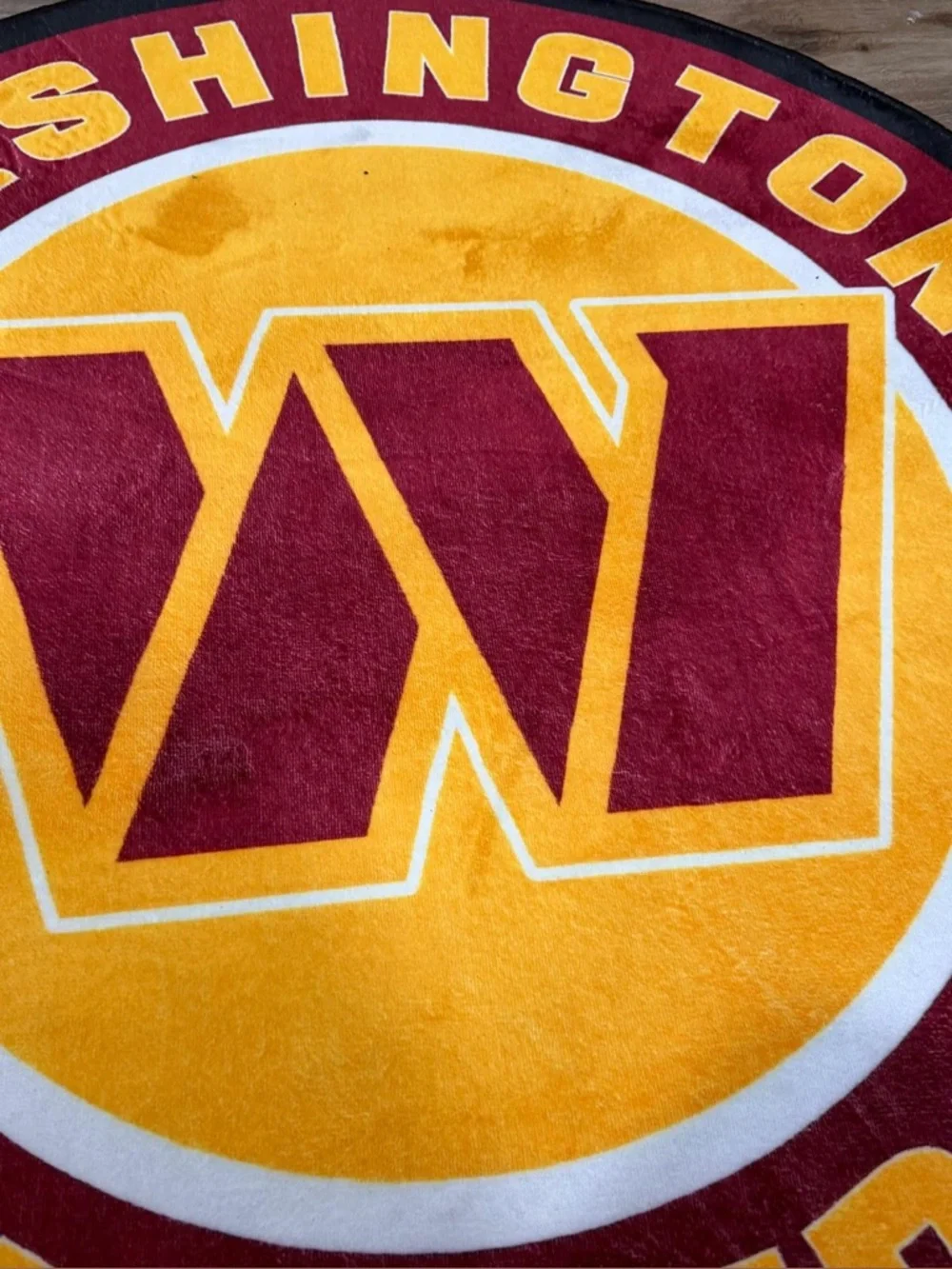 Washington Commanders Area Rug 40 x 40 New NFL